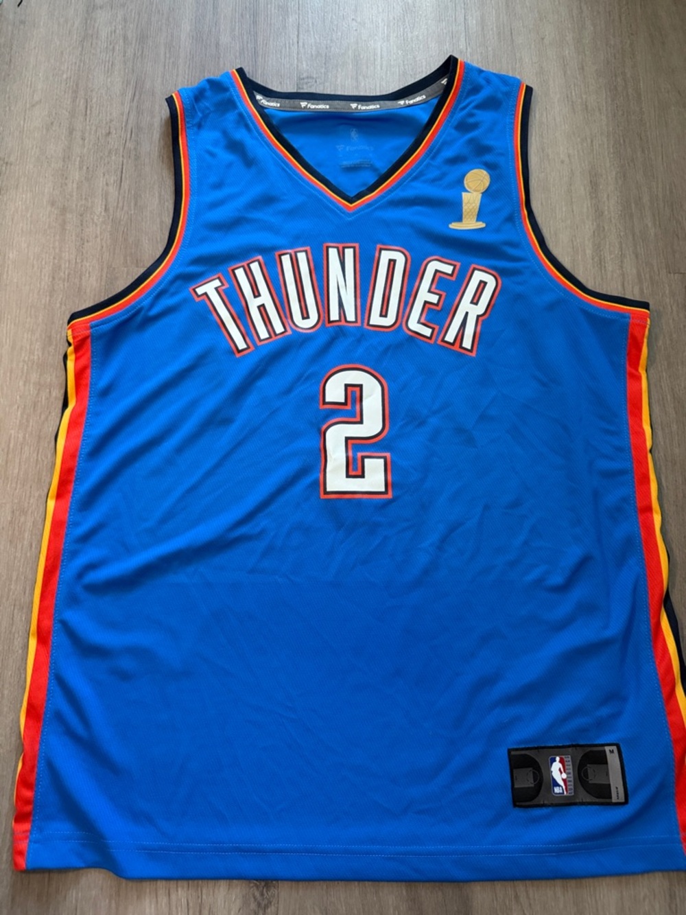 NBA Oklahoma City Thunder Blue #2 Jersey